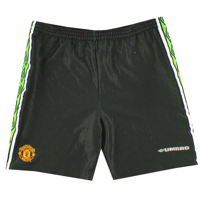 1998-99 Manchester United Umbro Goalkeeper Shorts XL