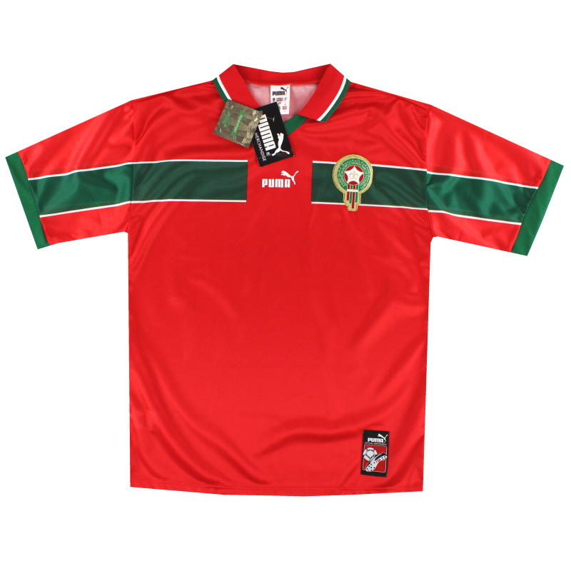 Tercera camiseta de Marruecos Puma 1998-99 *con etiquetas* L