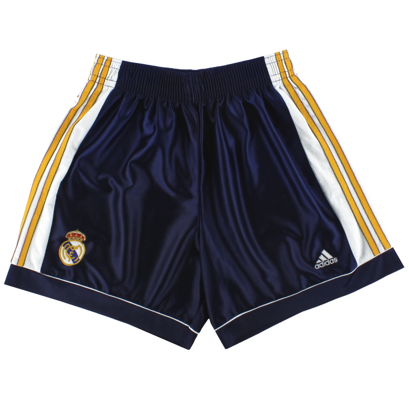 1998-99 Real Madrid adidas Away Shorts XL