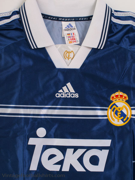 1998-99 Real Madrid Away Shirt M