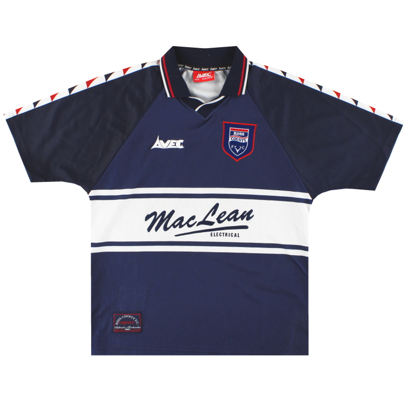 1998-99 Ross County Avec Home Shirt S