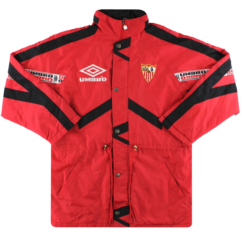 1998-99 Sevilla Umbro Bench Coat XL