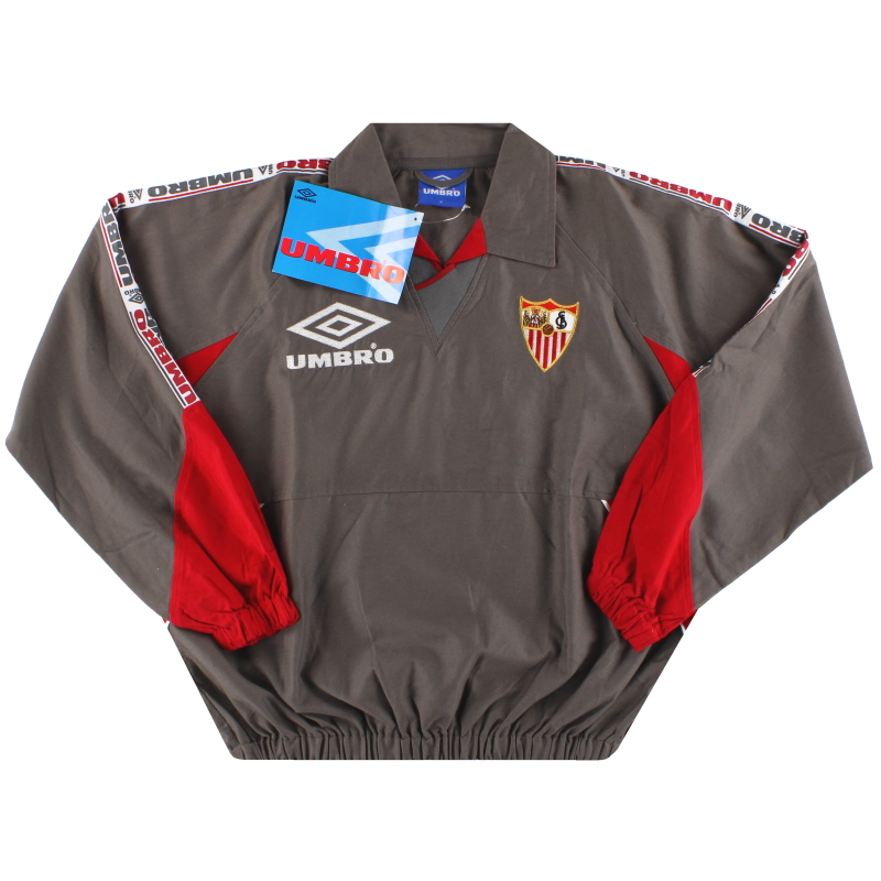 1998-99 Sevilla Umbro Drill Top *w/tags* M