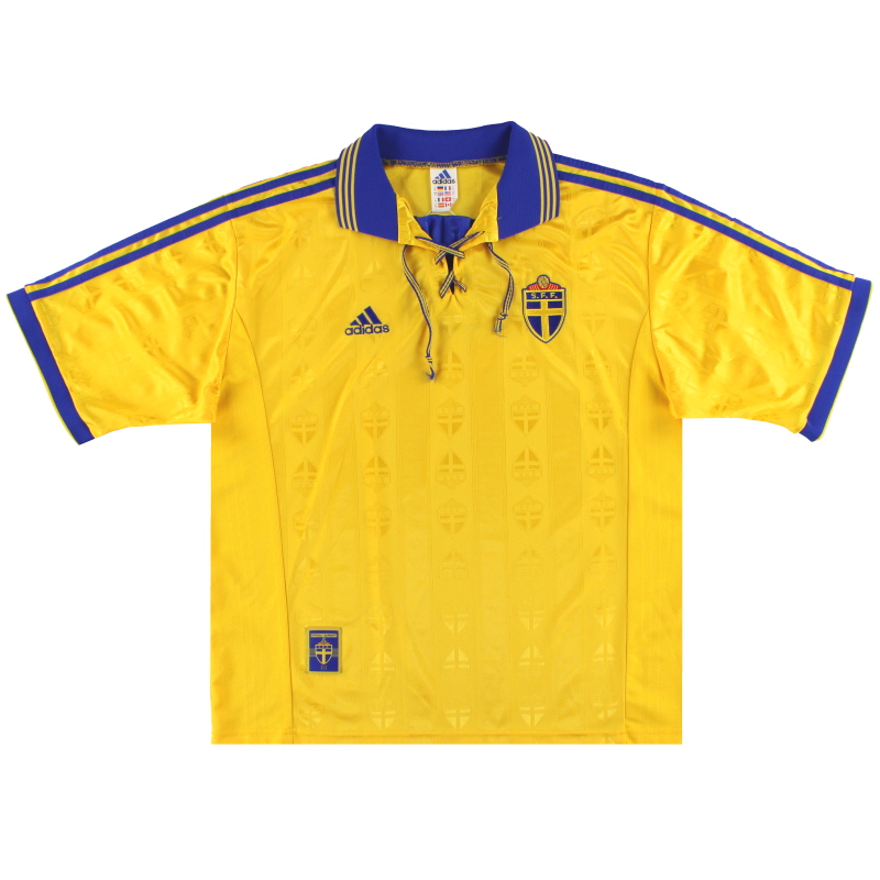 1998-99 Sweden adidas Home Shirt XL