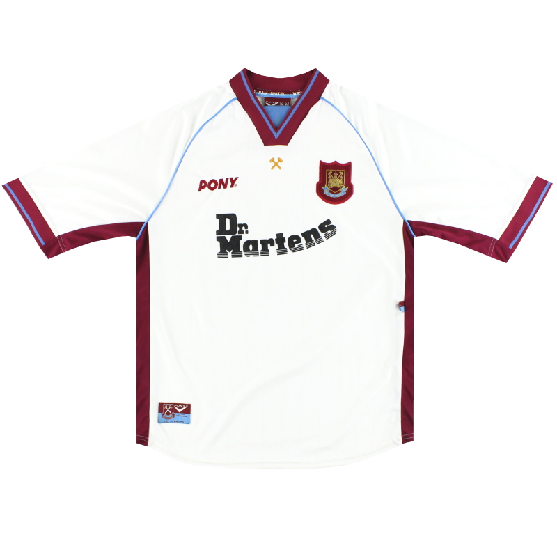 1998-99 West Ham Fila Away Shirt L