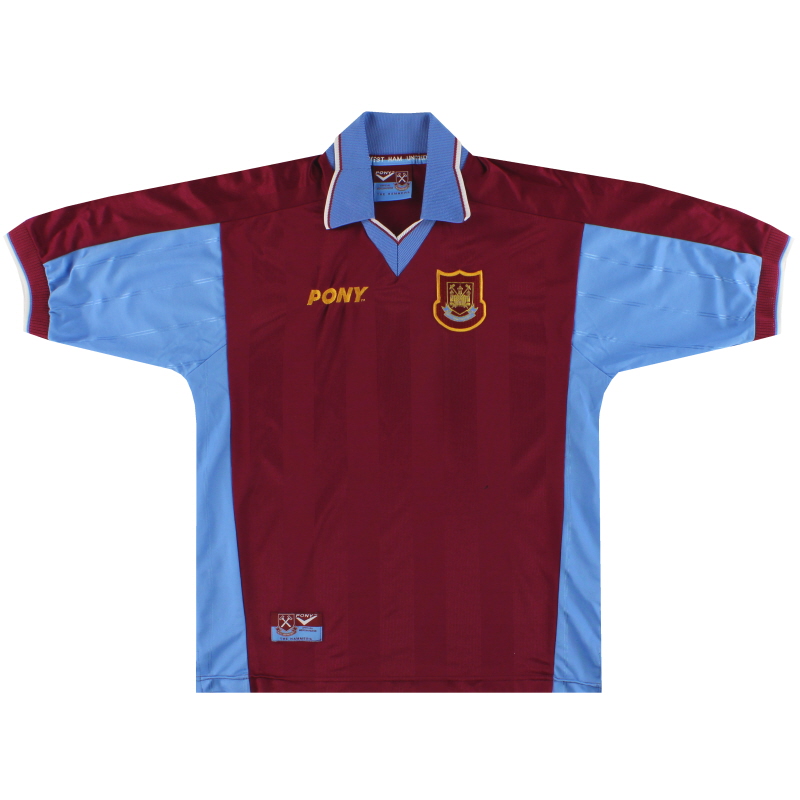 1998-99 West Ham Pony Home Shirt M