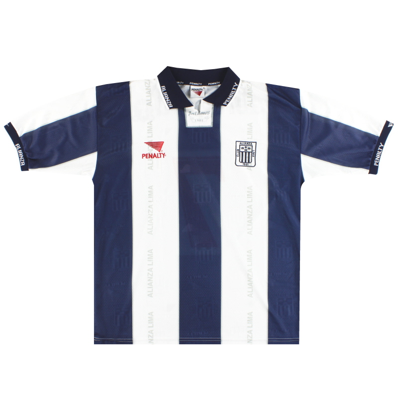 1998 Alianza Lima Match Issue Home Shirt #7 XL