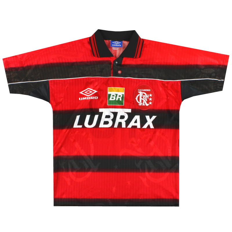 1998 Flamengo Umbro Home Shirt #10 L