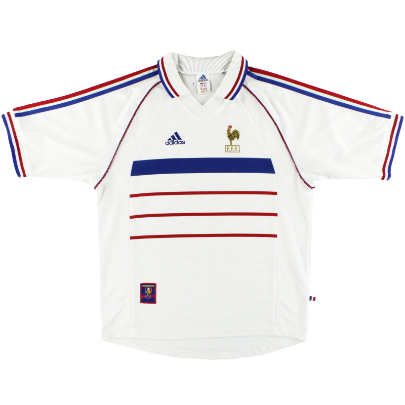 1998 France adidas Away Shirt L