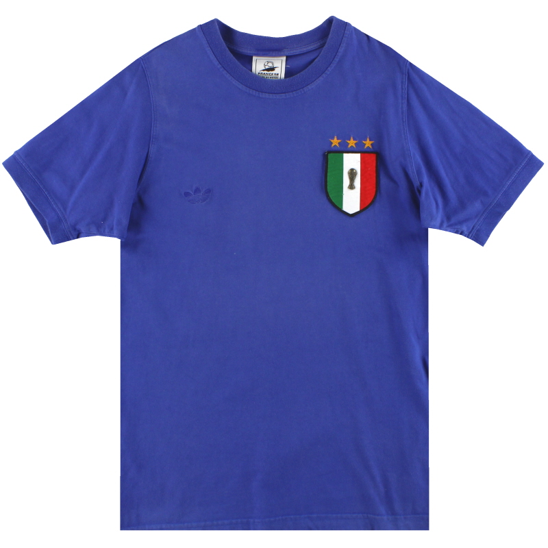 1998 Italy adidas France 98 Tee M