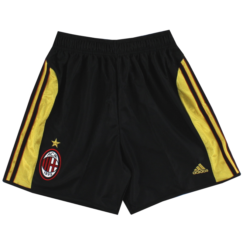 1999-00 AC Milan Pantaloncini adidas Centenary Fourth *Mint* M