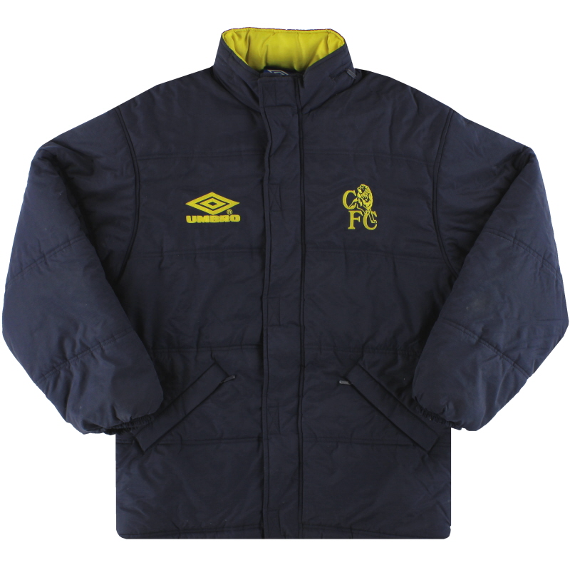 1999-00 Chelsea Umbro Padded Bench Coat S