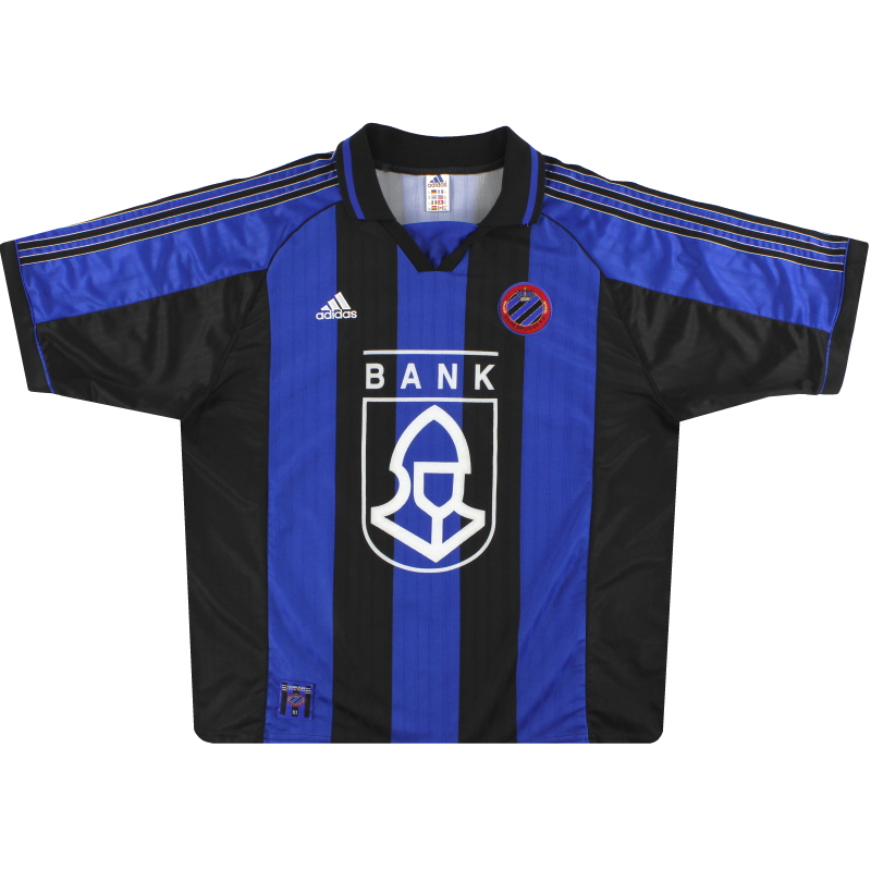 1999-00 Club Brugge adidas Home Shirt *Mint* XXL