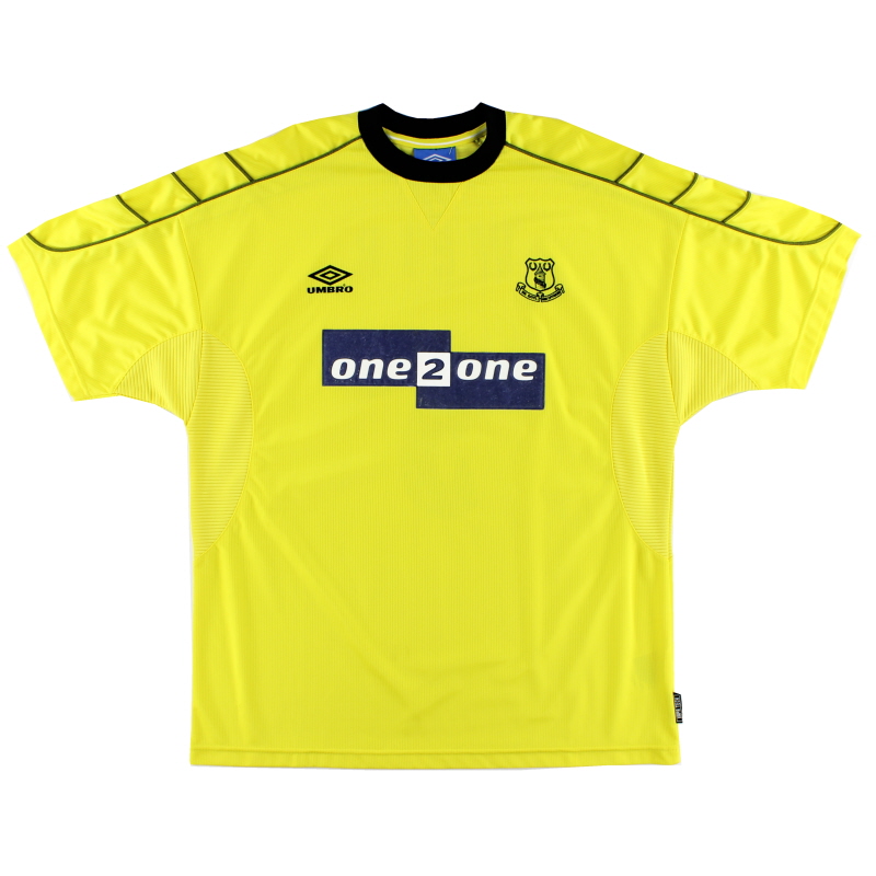 1999-00 Everton Umbro Away Shirt XL