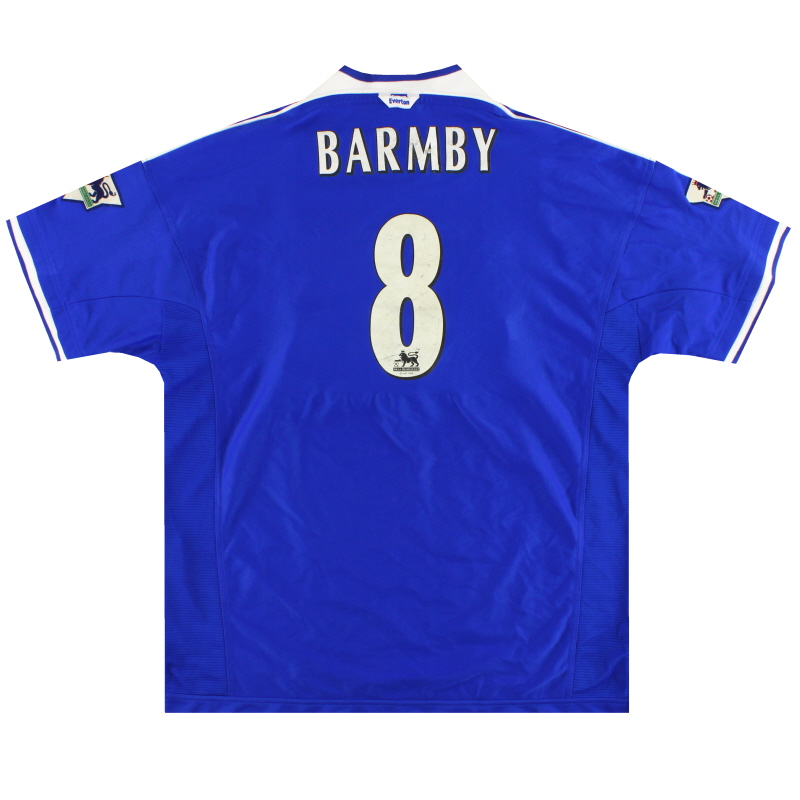 1999-00 Everton Umbro Maglia Home Barmby #8 XXL
