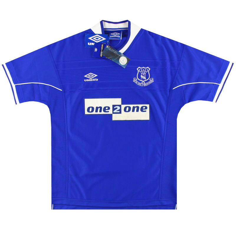 1999-00 Everton Umbro Home Shirt *w/tags* L