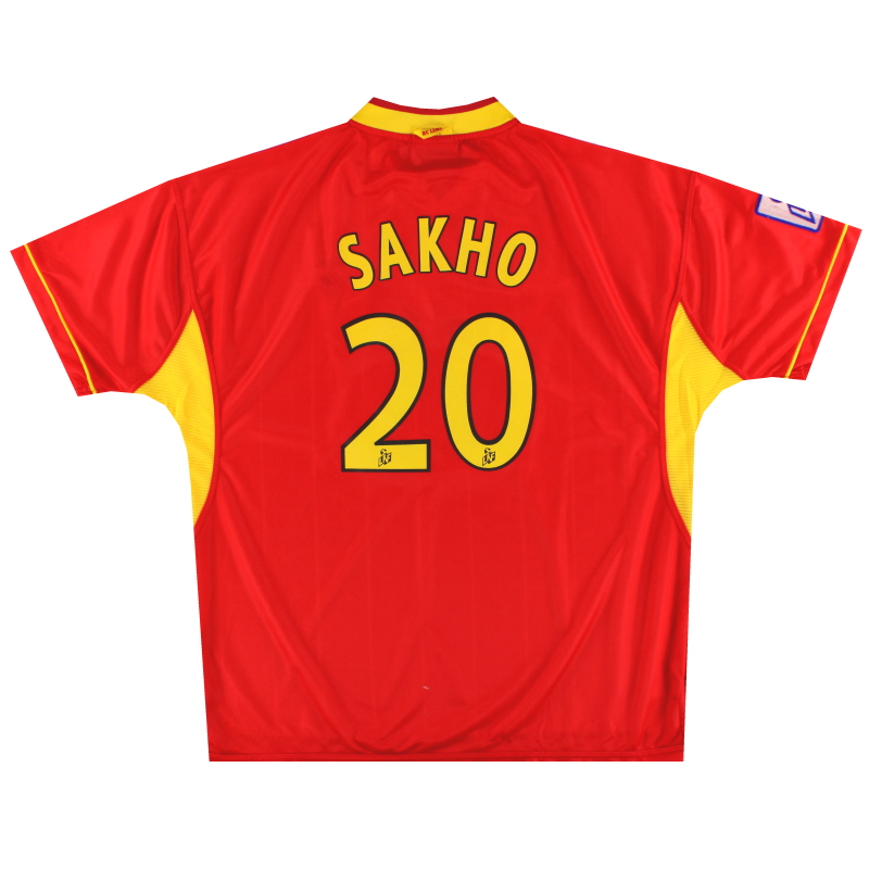 1999-00 Lens Umbro Player Issue Home Shirt Sakho #20 *Mint* XXL