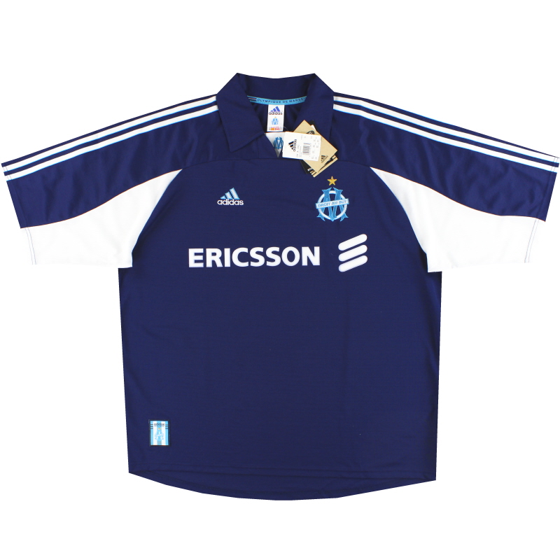 1999-00 Marseille adidas Away Shirt *w/tags* XXL - 635875 - 4033914042879