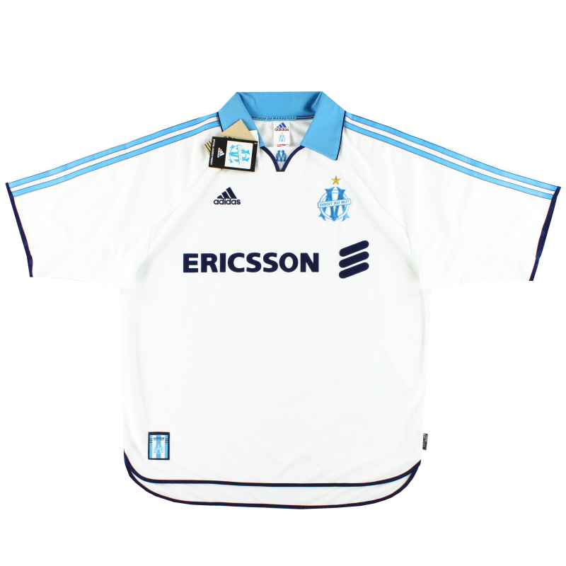 Maillot Domicile Olympique Marseille 1999-00 *w/tags* XL - 635876 - 4033914042763