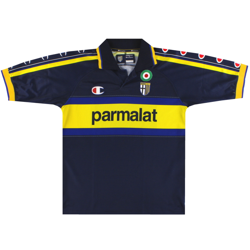 1999-00 Parma Champion Away Shirt * Menthe * M - 291403