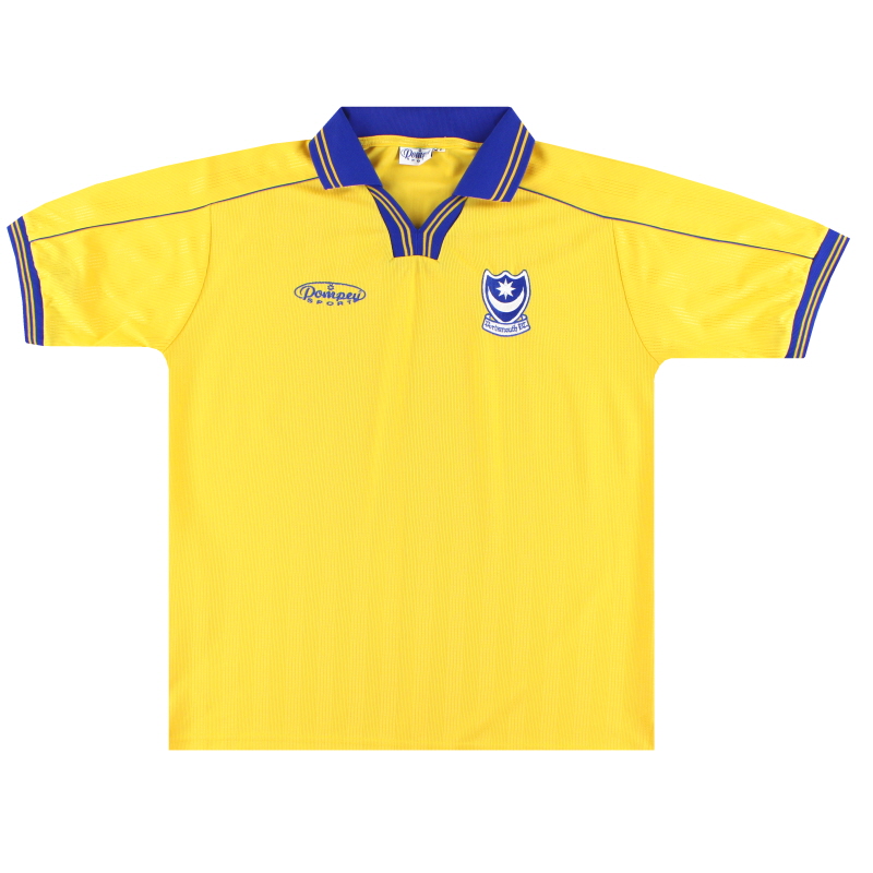 1999-00 Kemeja Tandang Olahraga Portsmouth Pompey L