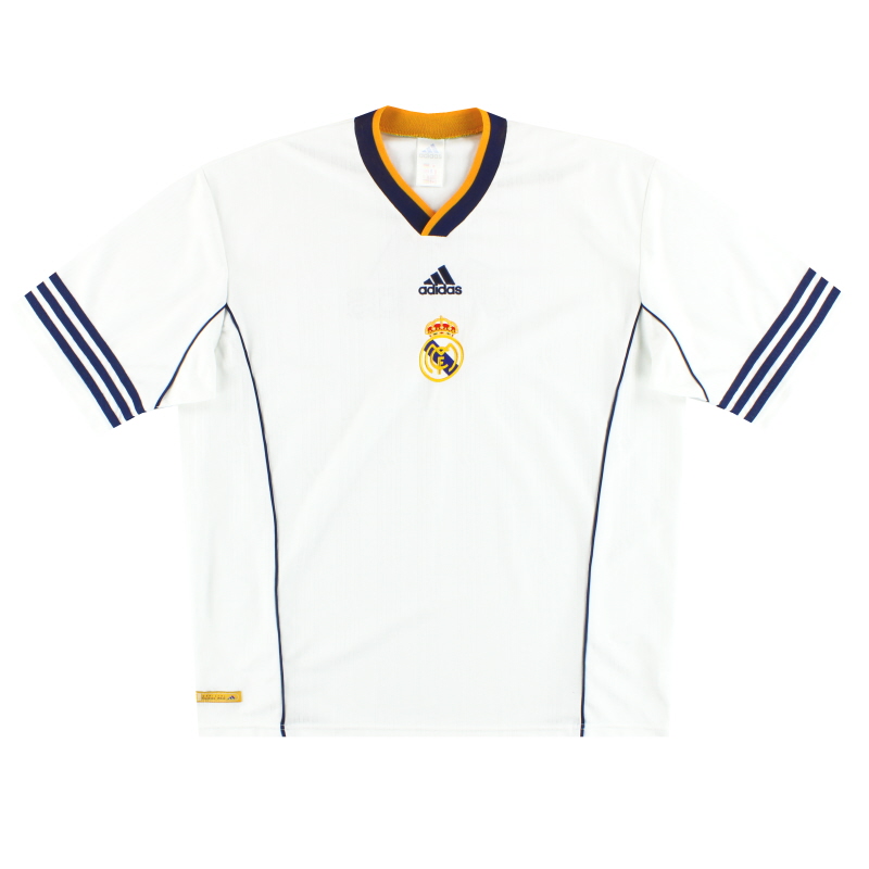 1999-00 Real Madrid adidas Training Shirt *Mint* XL - 627119