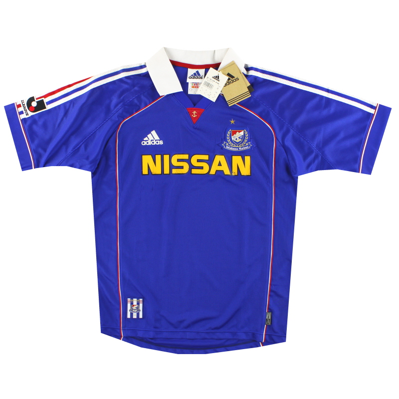 1999-00 Yokohama F. Marinos adidas Home Shirt *w/tags* M - 751877 - 4520919069623