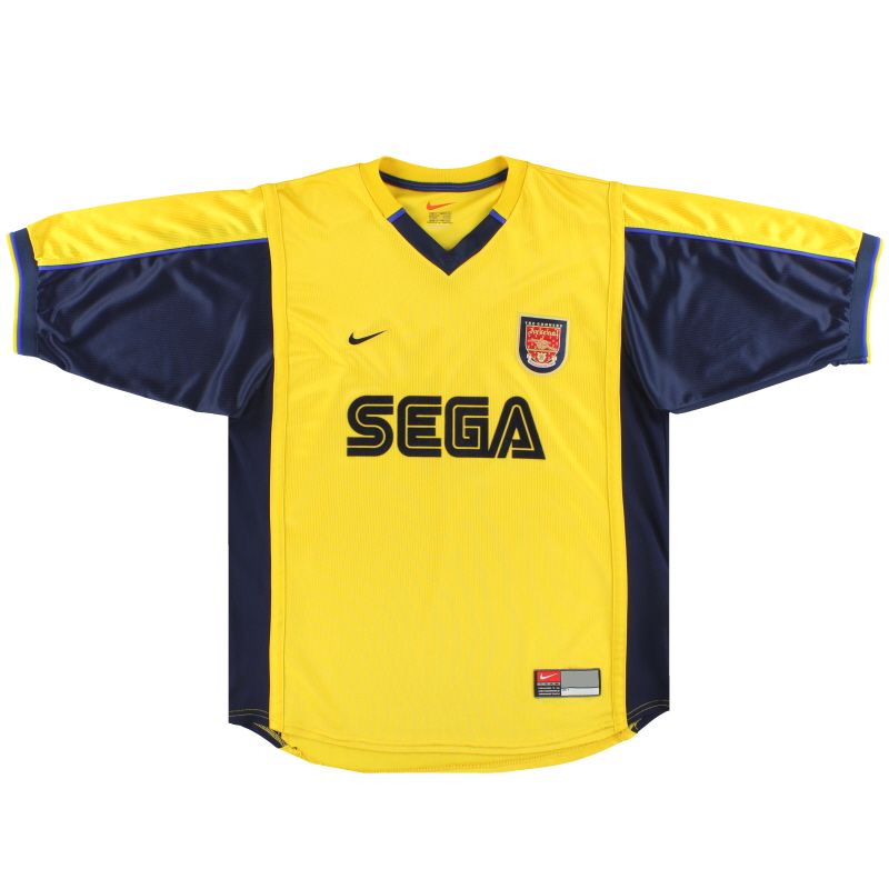 1999-01 Arsenal Nike Away Shirt L - 162079-704