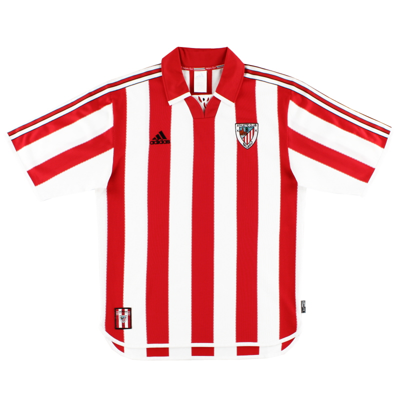 1999-01 Athletic Bilbao adidas Home Shirt M - 646663