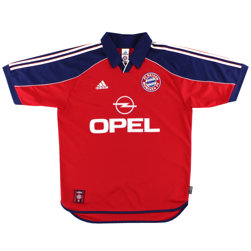 1999-01 Bayern Munich adidas Home Shirt M