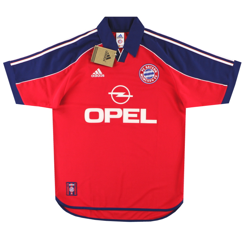 1999-01 Bayern Munich adidas Home Shirt *w/tags* M