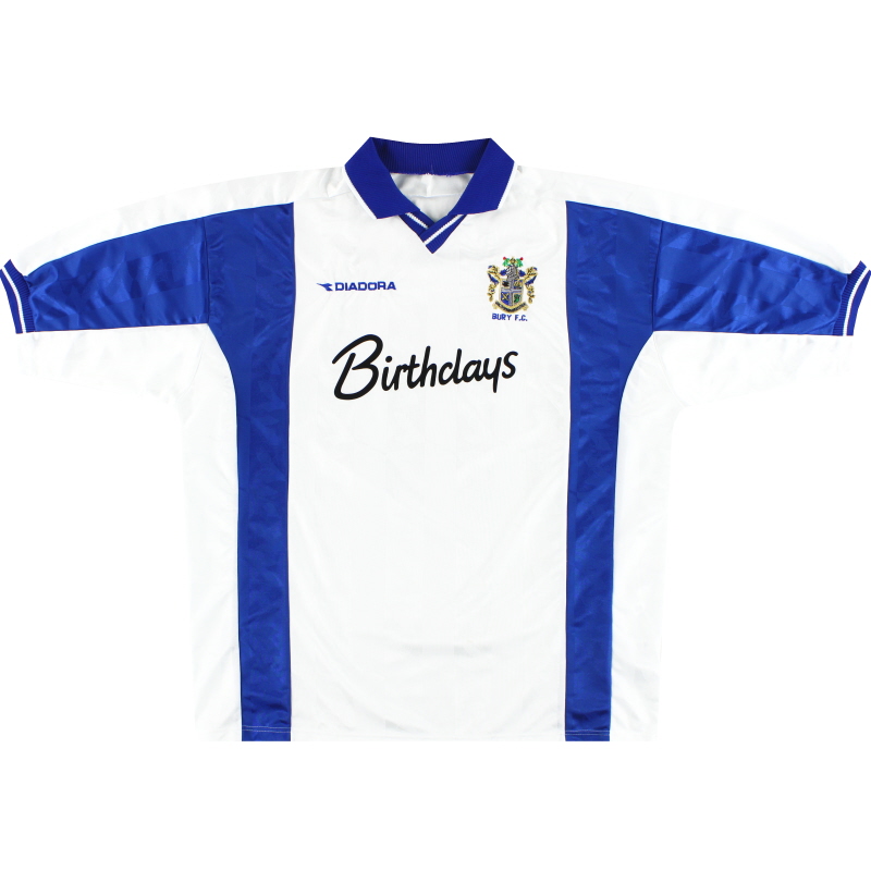 1999-01 Camiseta local Bury Diadora *Mint* S