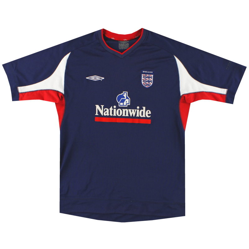 1999-01 잉글랜드 엄브로 트레이닝 셔츠 L