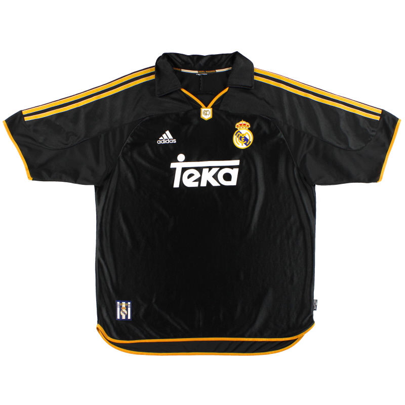 1999-01 레알 마드리드 아디다스 어웨이 셔츠 XL-627114