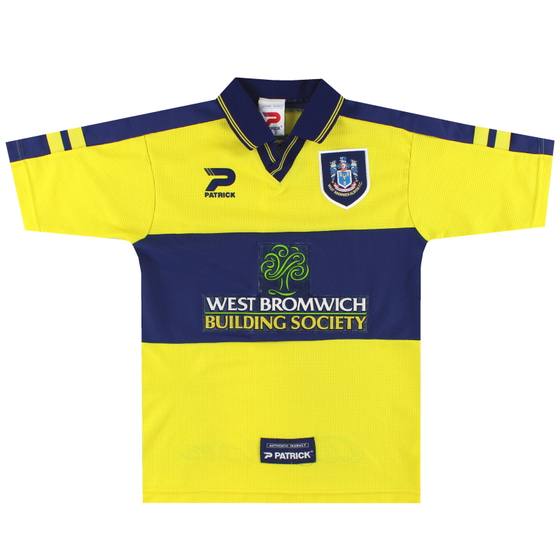 1999-01 Camiseta de visitante del West Brom Patrick, L.Boys