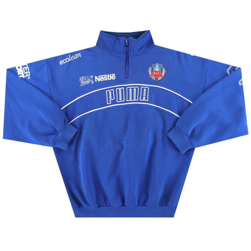1999 Helsingborgs IF Puma Camiseta de entrenamiento con cremallera 1/4 XL