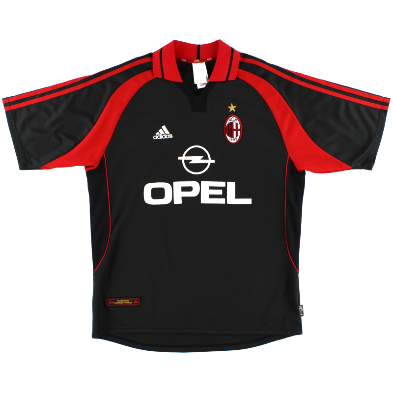 2000-01 AC Milan adidas Third Shirt L