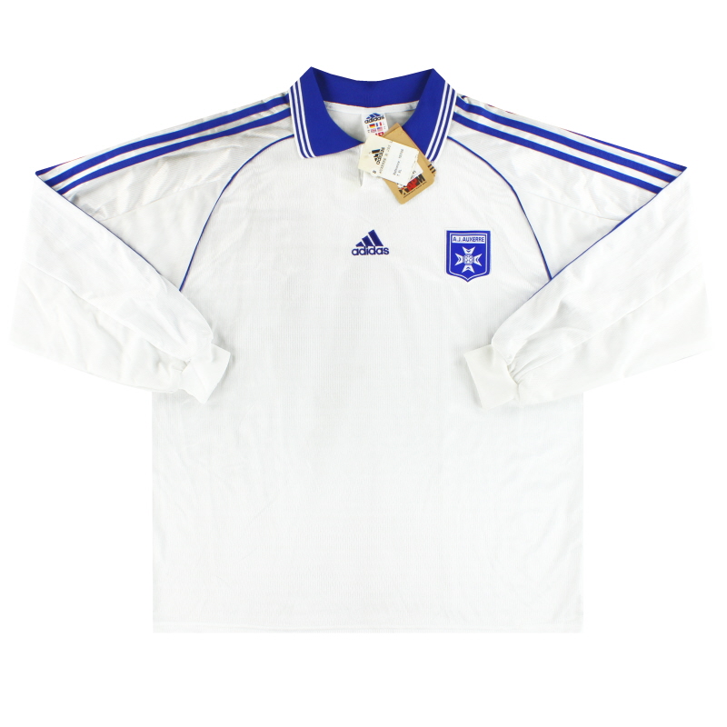 2000-01 Auxerre adidas Home Shirt L/S *w/tags* XL - 512446