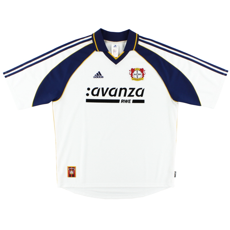 2000-01 Bayer Leverkusen adidas Away Shirt *Mint* XL - 635874