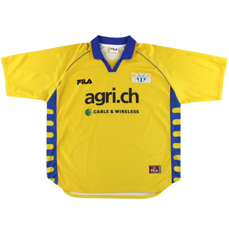 2000-01 FC Zurich Fila Away Shirt XL