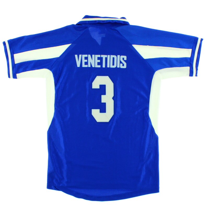 2000-01 Greece Home Shirt Venetidis #3 L