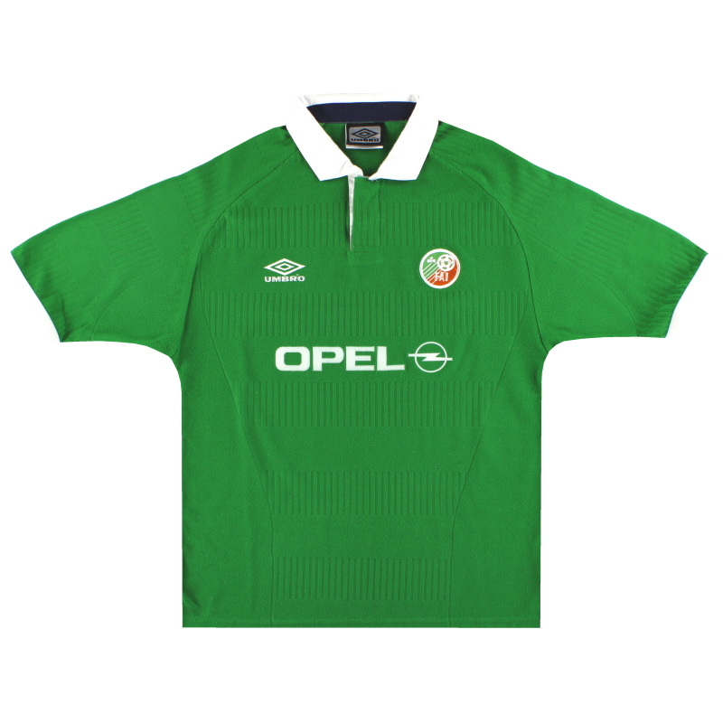 2000-01 Ireland Umbro Home Shirt M
