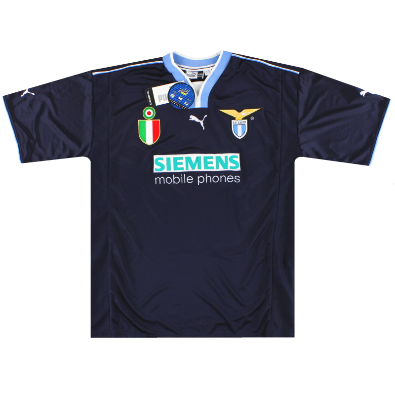 2000-01 Maglia Lazio Puma Europei Away *BNIB* XXL - 759240-47 - 4029934634361