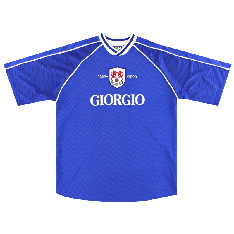 2000-01 Camiseta Millwall '115 aniversario' n.º 12 XL