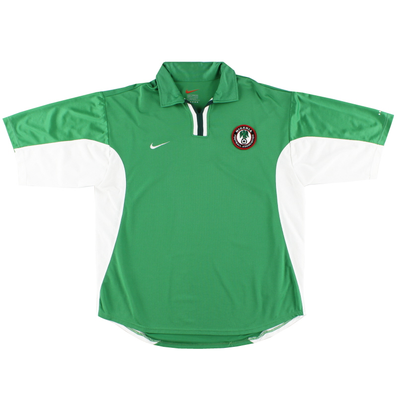 2000-01 Nigeria Nike Home Shirt *Mint* L