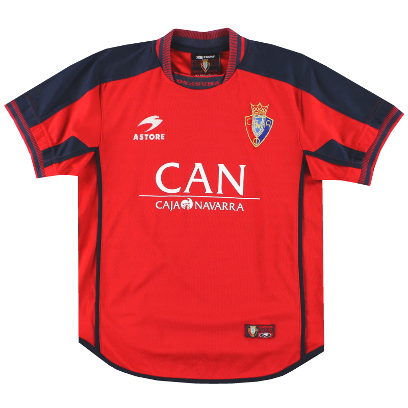 2000-01 Osasuna Astore Home Shirt Y