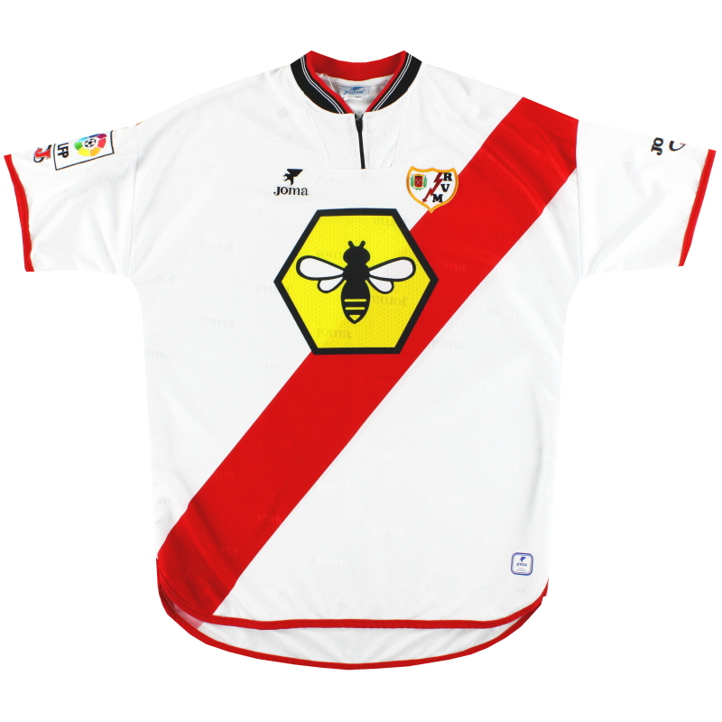 2000-01 Rayo Vallecano Joma Home Shirt *As New* XL