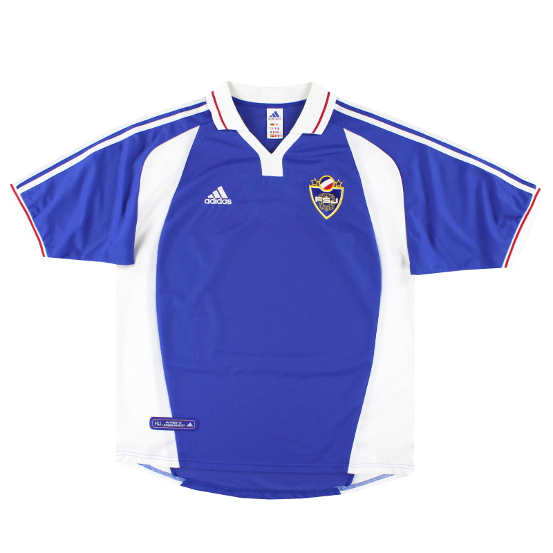 2000-01 Yugoslavia adidas Home Shirt *Mint* XL