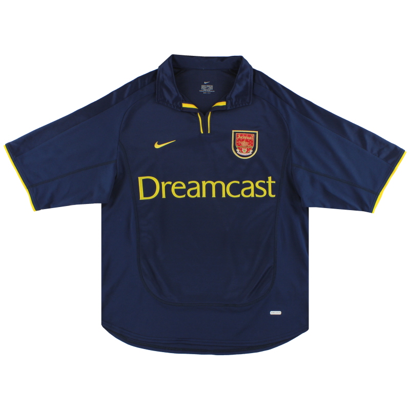2000-02 Arsenal Nike Maglia Europea S.Boys