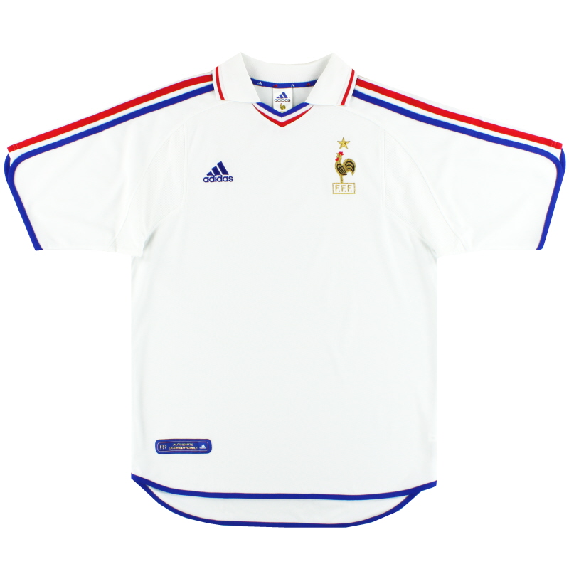 2000-02 France adidas Away Shirt M